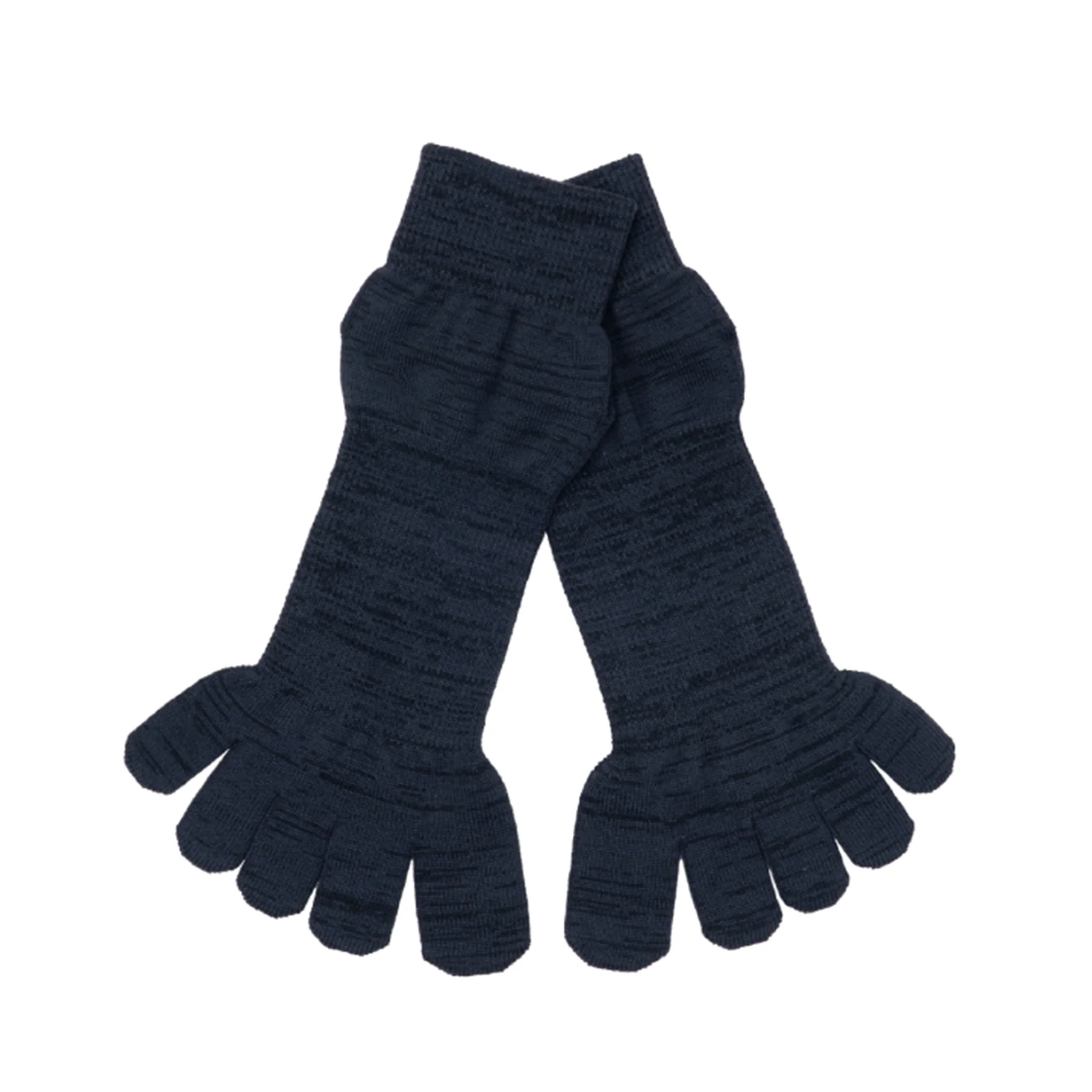 Toe Socks Quarter Crew Axio Wool